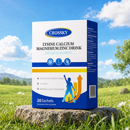 CROSSKY LYSINE CALCIUM MAGNESIUM ZINC DRINK